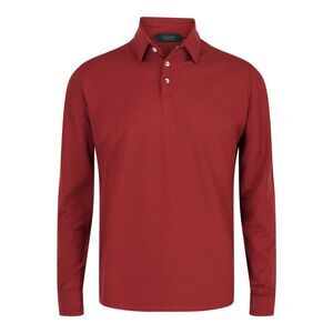 Slowear Zanone Ice Cotton Slim-Fit Polo Red Mens